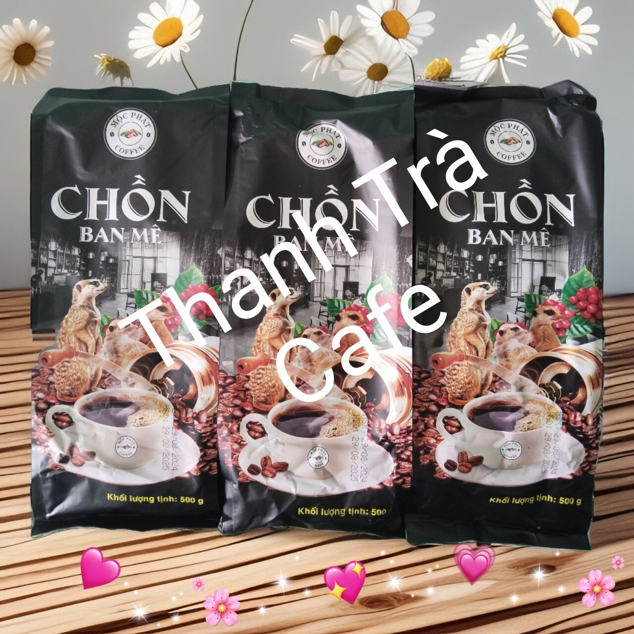 Combo 3 gói cafe Chồn BAN MÊ, THƠM, BÉO, SÁNH, ĐẬM.