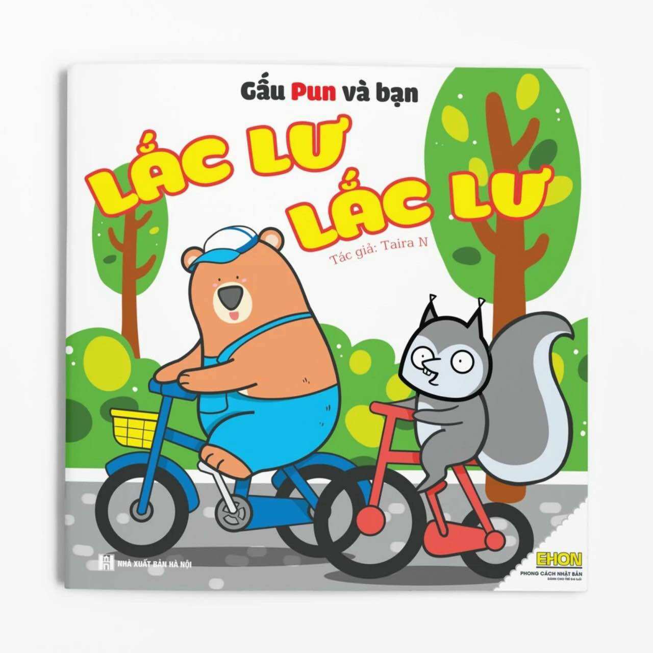 Ehon Âm Thanh 3 Cuốn Gấu Pun Cho Bé 0-3 Tuổi