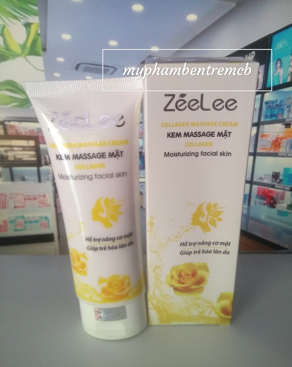 Kem zeelee massage mặt collagen nâng cơ