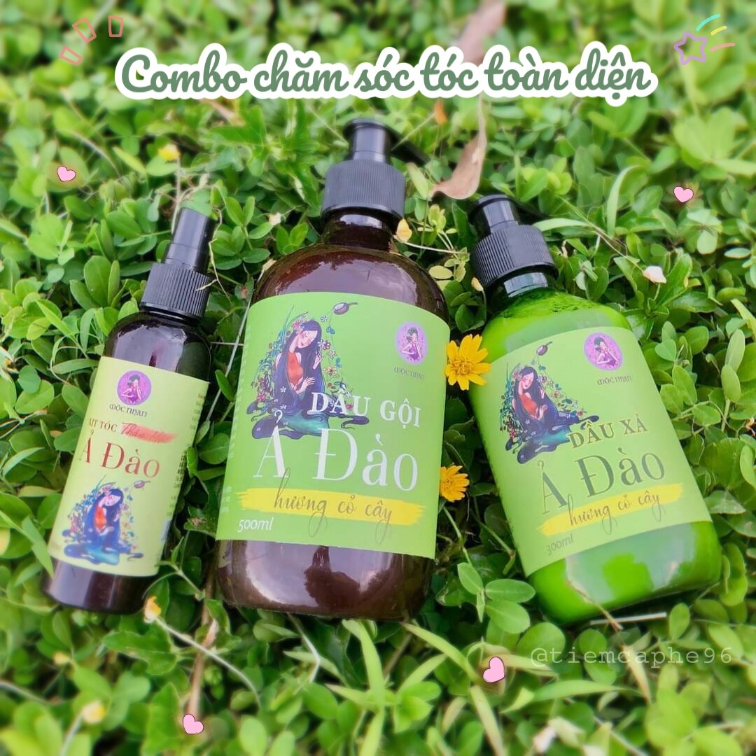 Combo chăm sóc tóc Ả Đào Mộc Nhan Natural