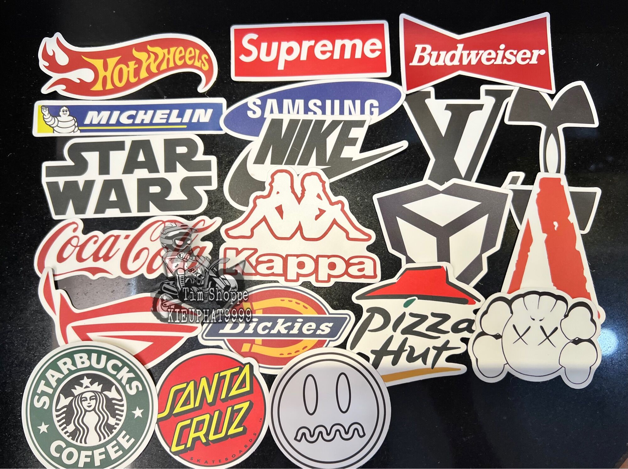 Hình Dán Sticker Hoạt Hình ( 2 Miếng Chọn Mẫu)