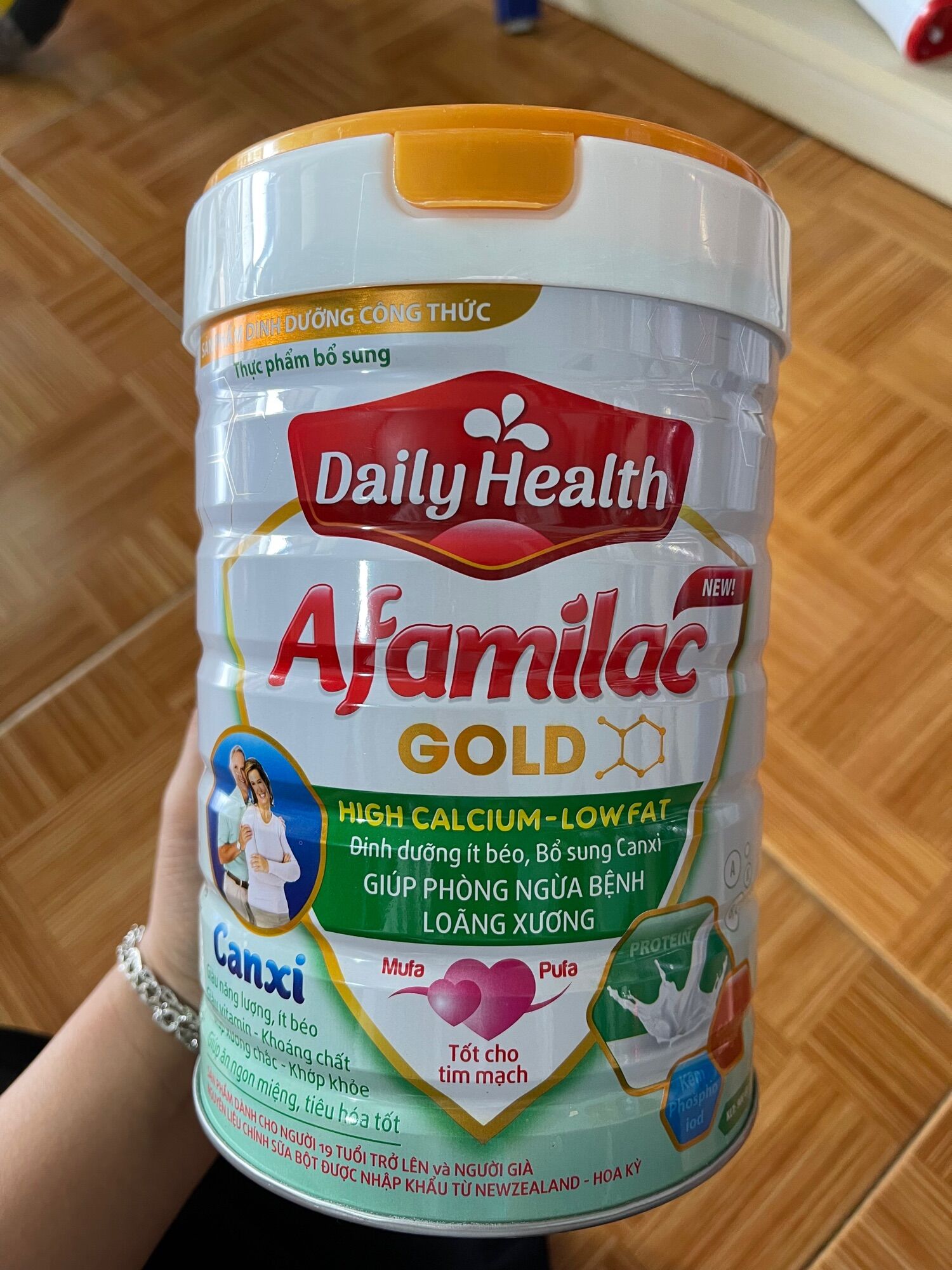 Sữa dành cho người lớn tuổi afamilac 900g