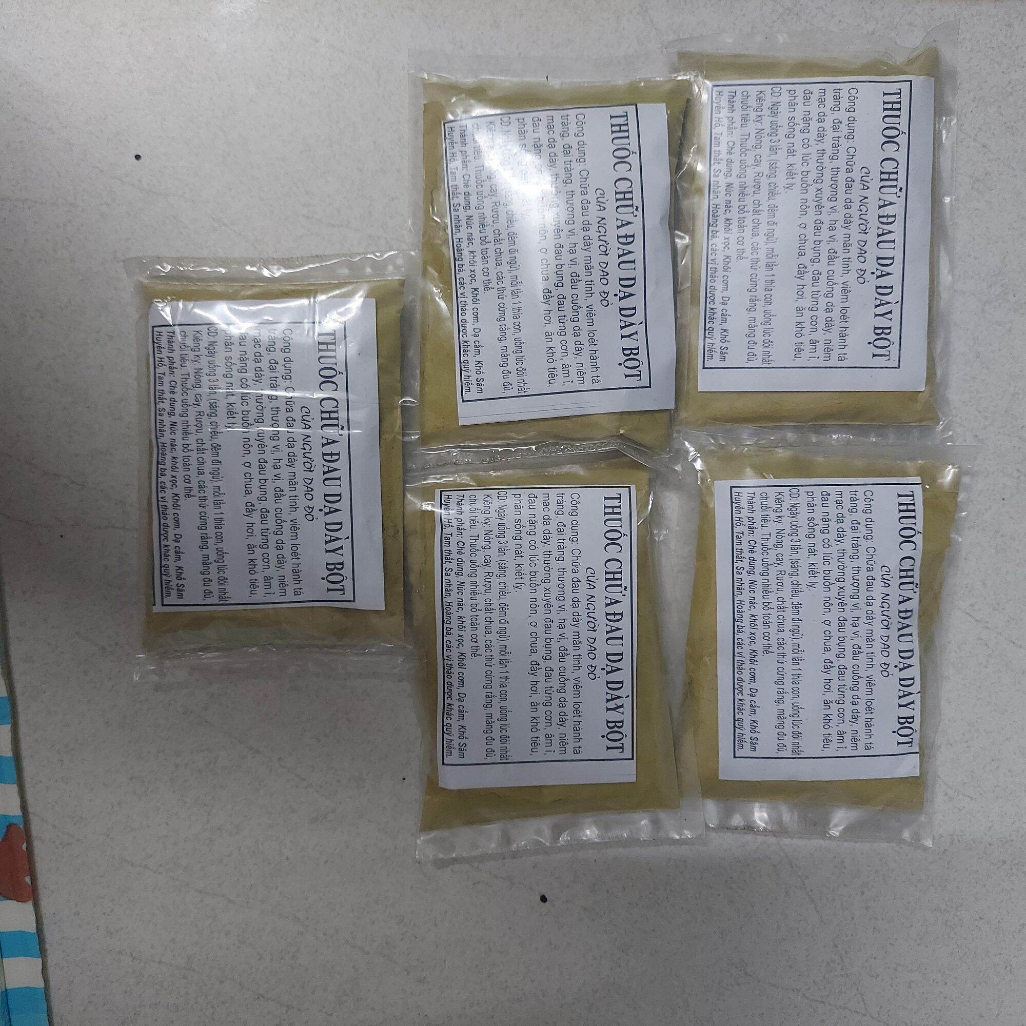 Dạ Dày Dạng Bột Dân Tộc Dao Đỏ ( gói 80- 100gram)