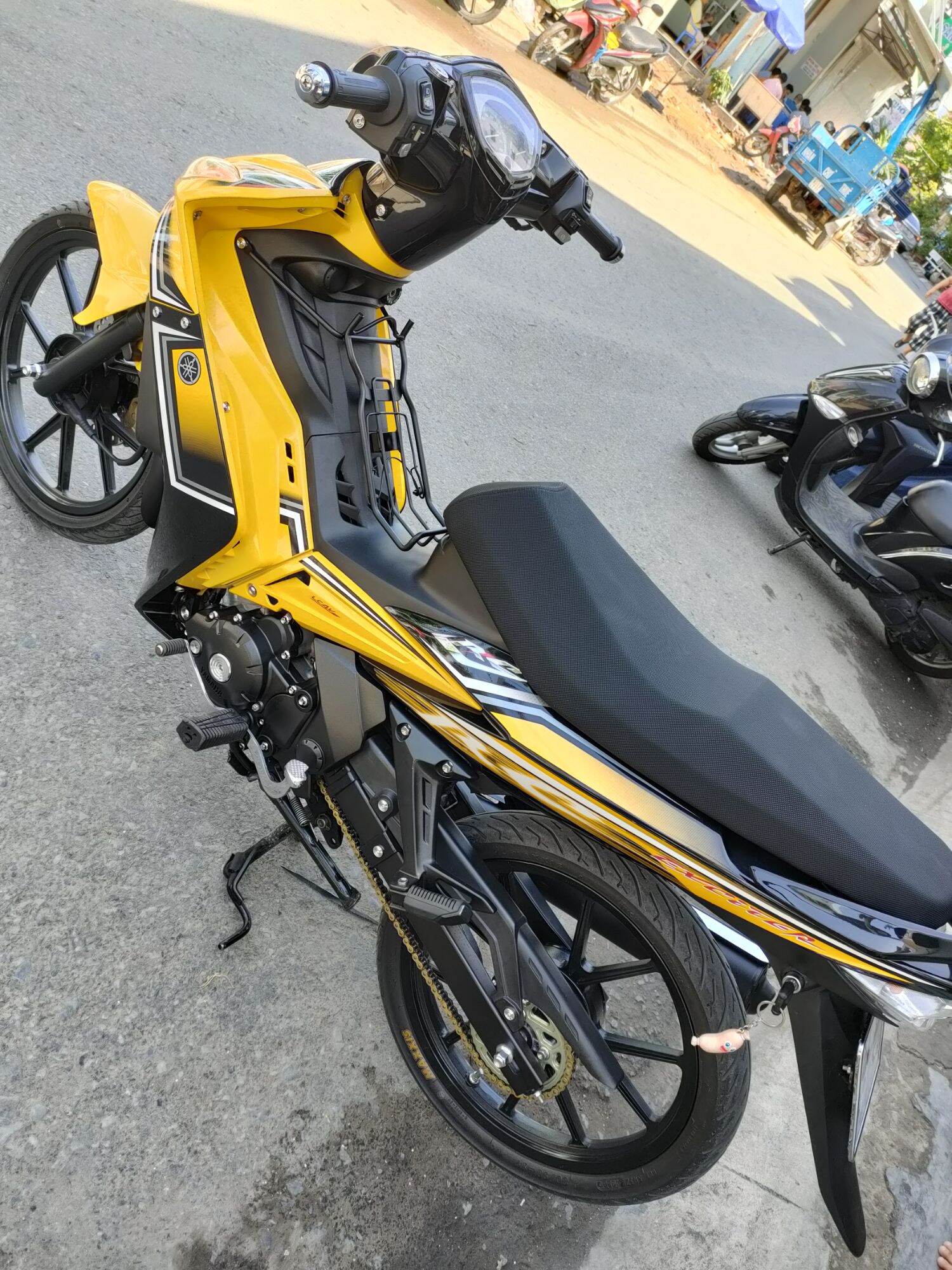 Yên xe Exciter 135cc (4 số - 5số)form gọt - loại tốt