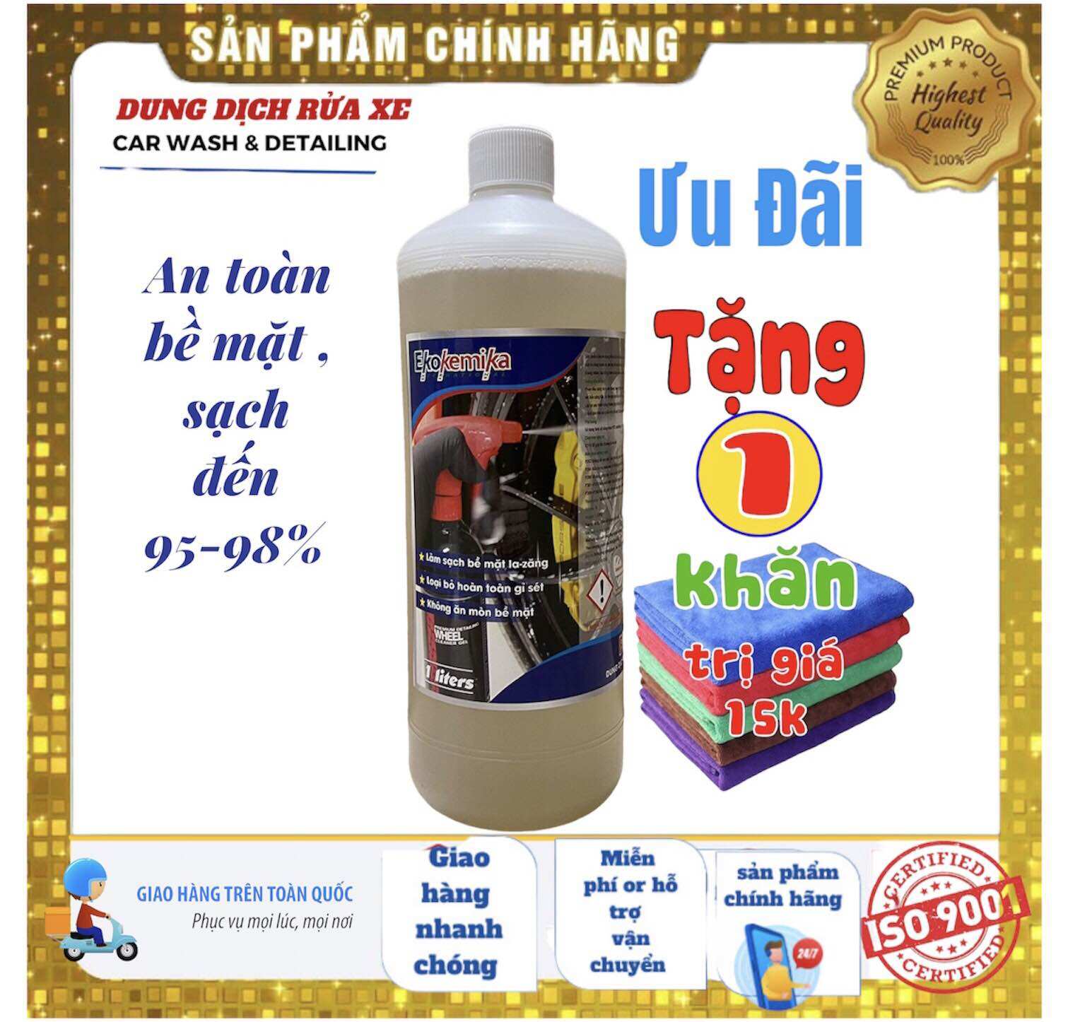 Dung dịch tẩy ố lazang , tẩy ố kính perlega