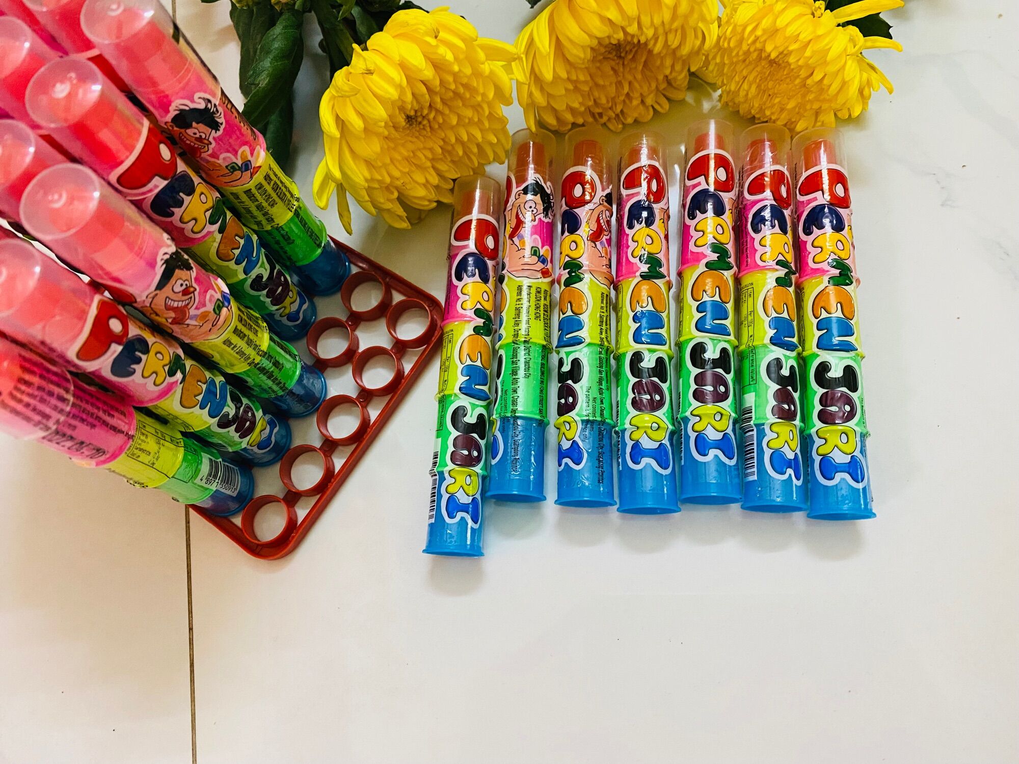 Kẹo son khúc ngón tay 5 ngón 1 cái