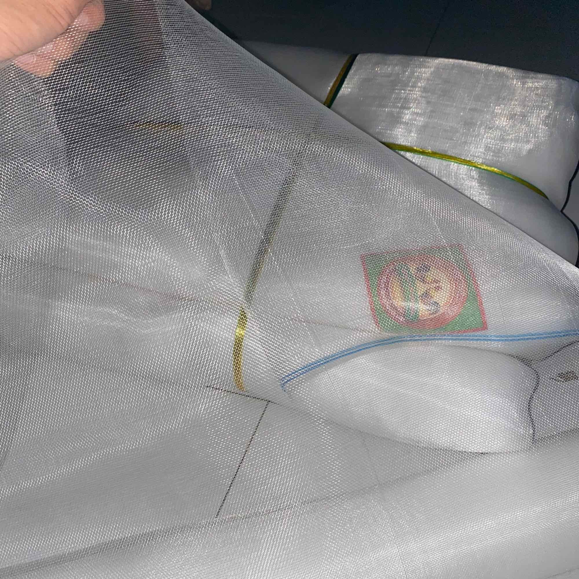 Lưới cước trắng, lưới cước phơi lúa, lưới làm túi Mít, lưới chắn côn trùng...(Giá 1m tới)