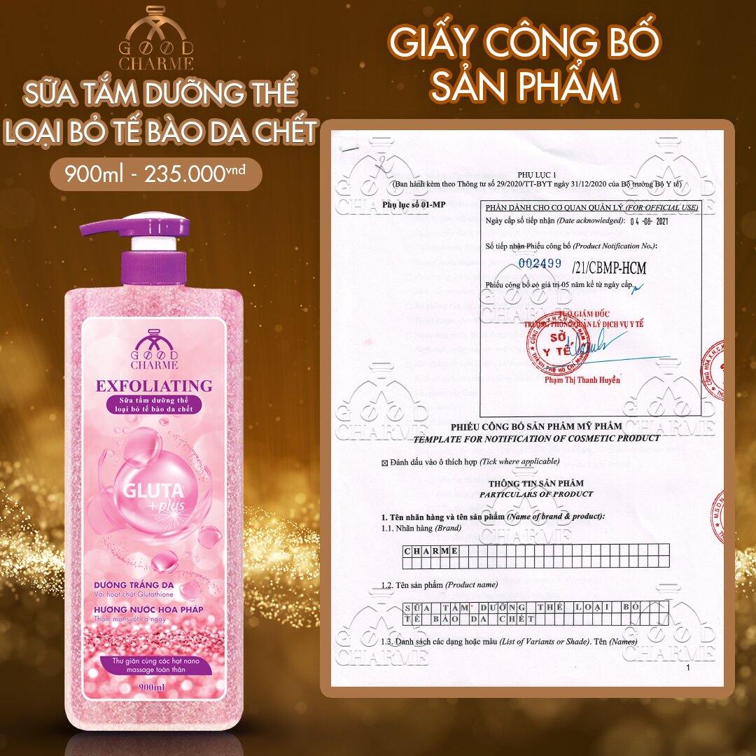 Sữa tắm tẩy tế bào da chết exfoliating 900ml
