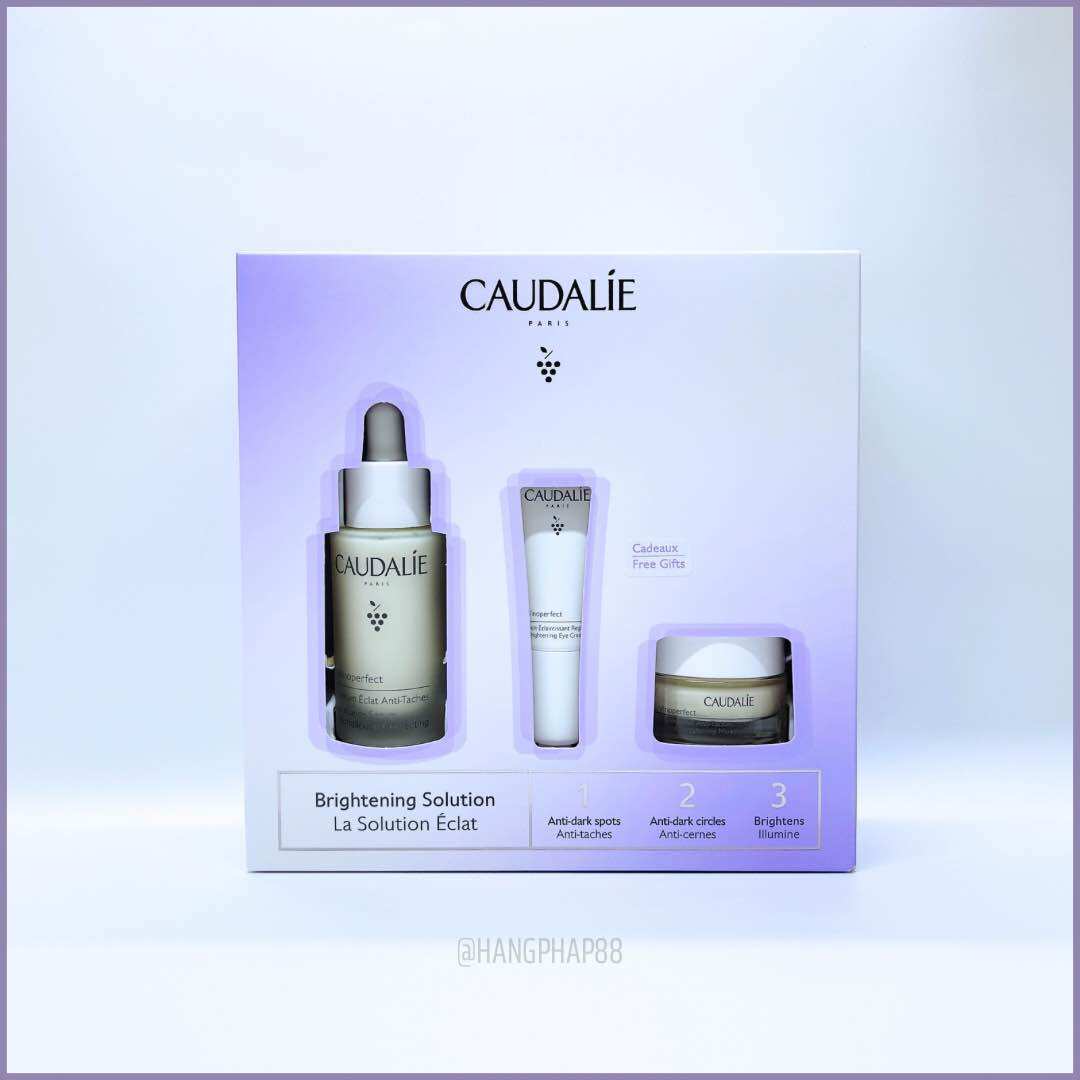 Set Caudalie sáng da mờ thâm mẫu mới