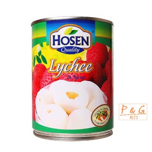 Vải ngâm Hosen hộp 565g