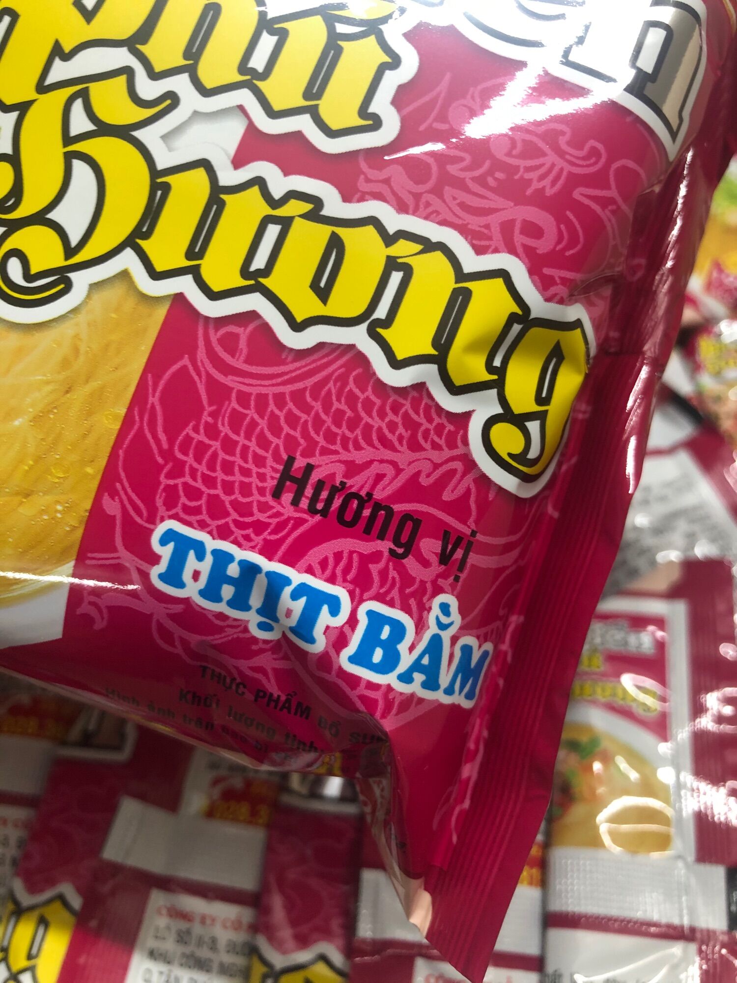 COMBO 12 Gói Miến Phú Hương Vị Thịt Bằm