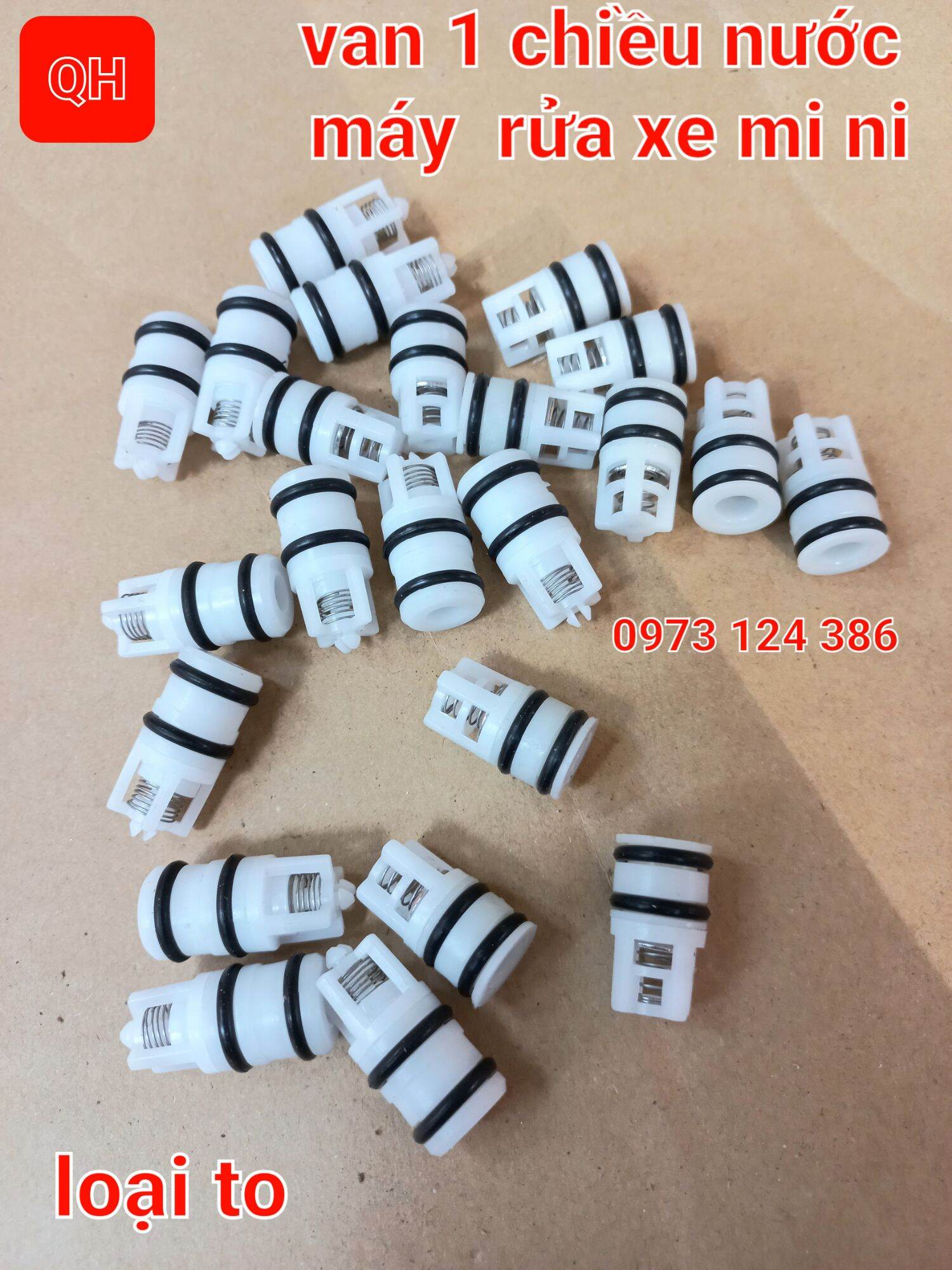 Van nước 1 chiều máy rửa xe mini loại theo máy  ( giá 3 cai )