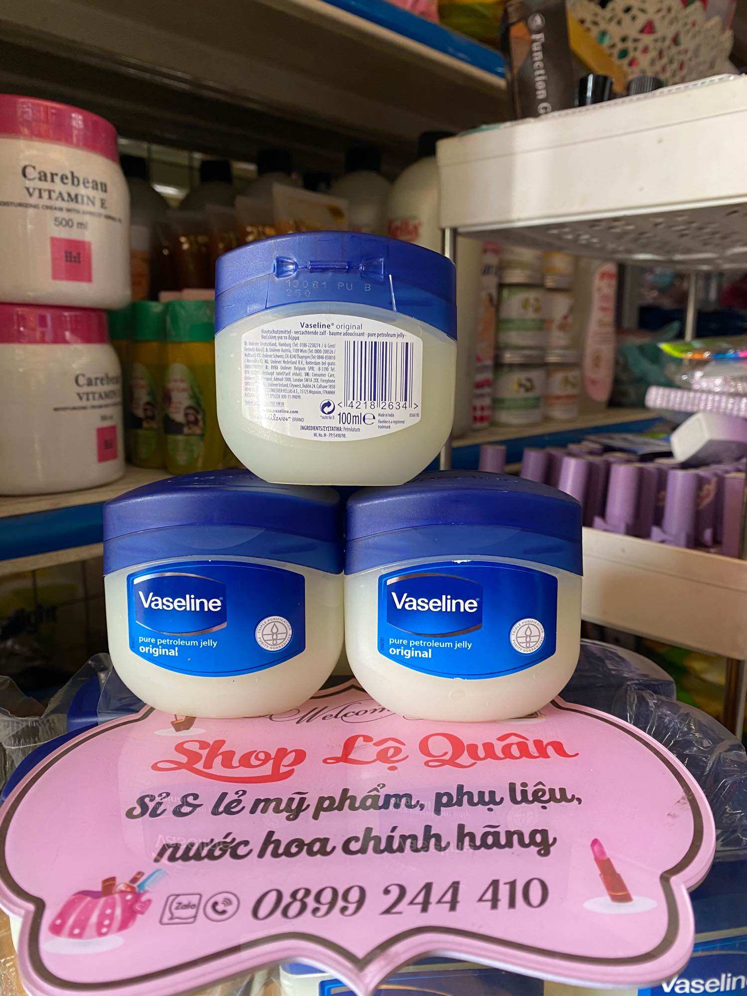 Sáp dưỡng ẩm Vaseline Original Protecting Jelly 50ml