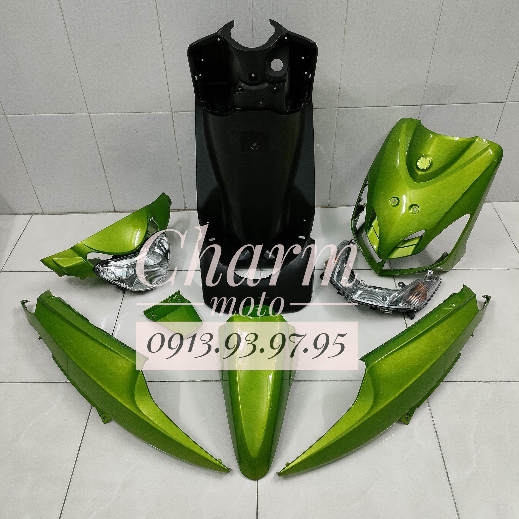 Dàn áo yamaha Mio Smile - full dàn màu