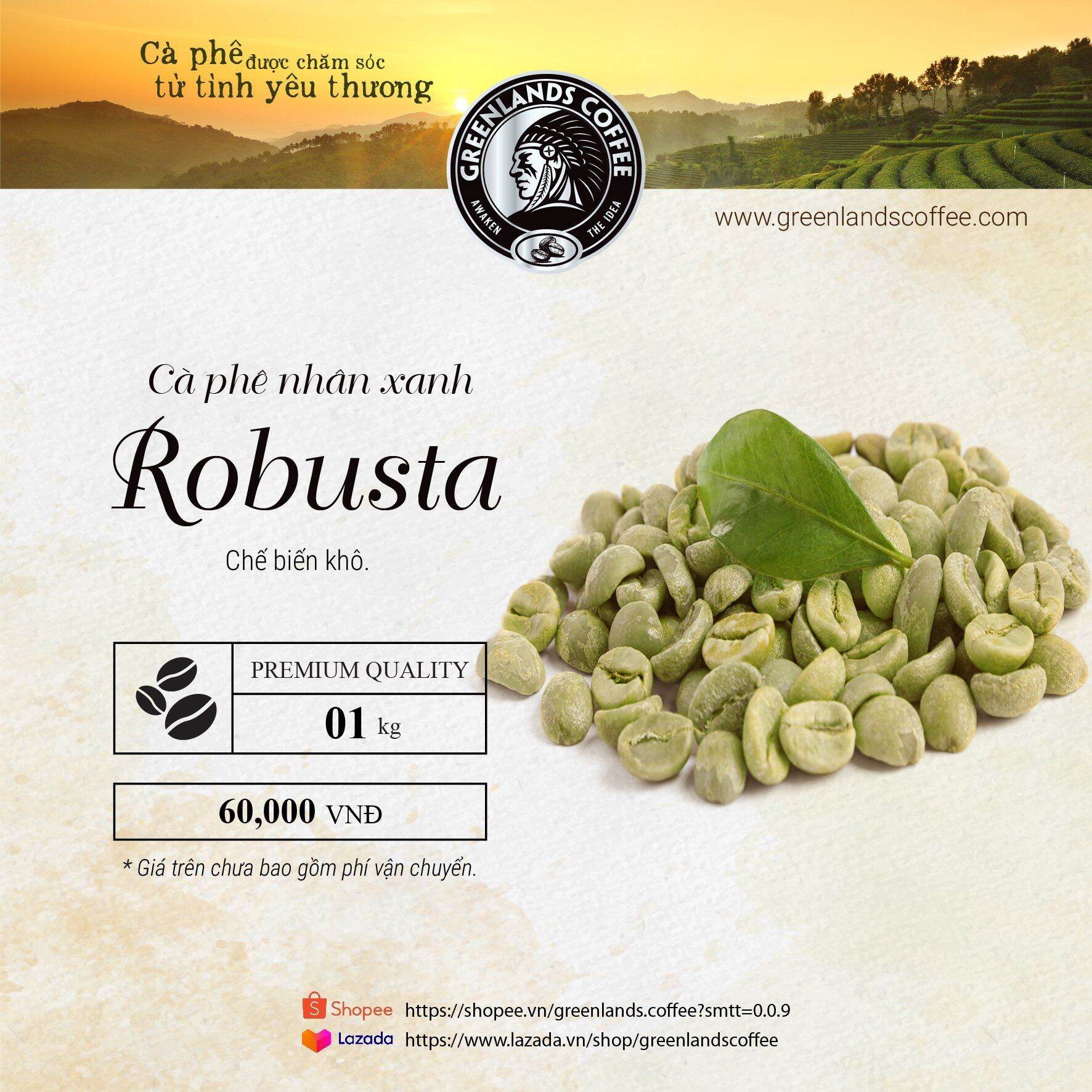 Green Coffee Beans Rubusta 1Kg