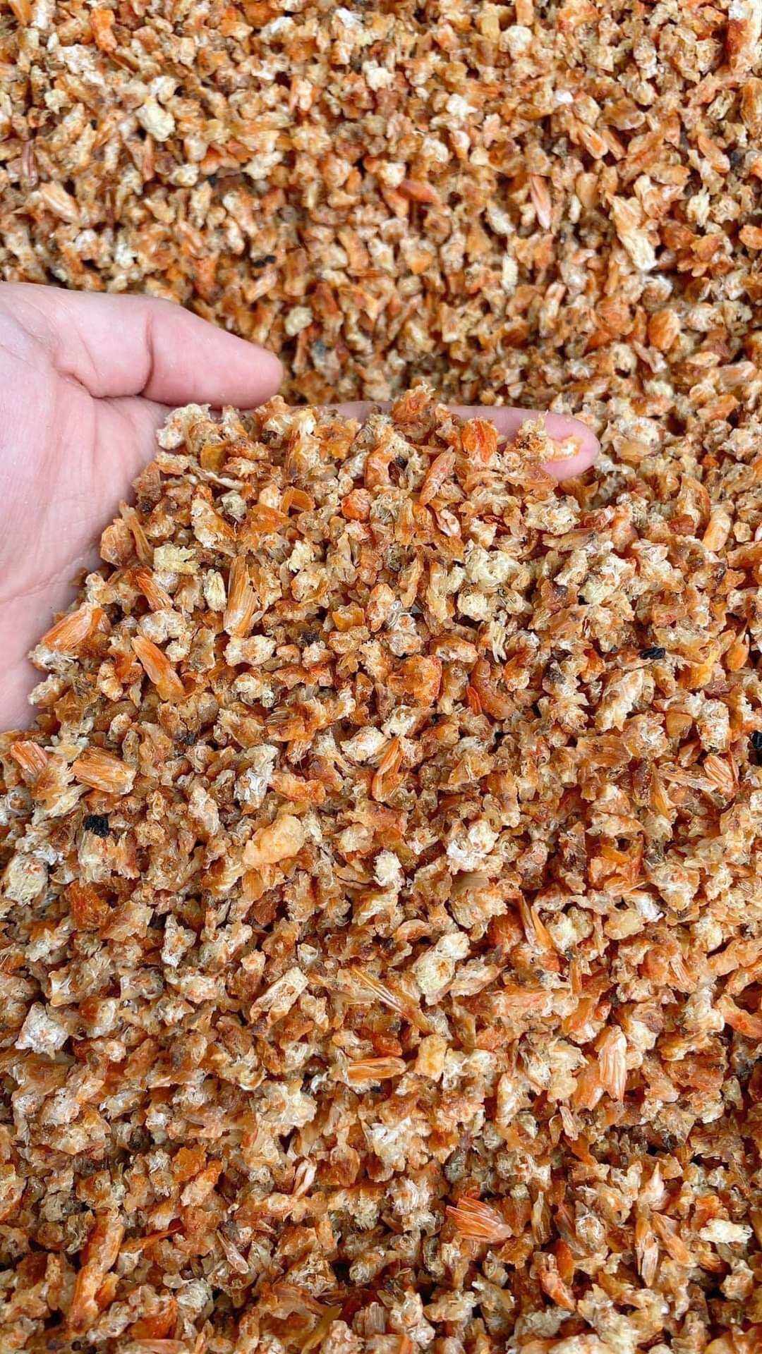 1kg Đầu tôm khô, làm sạch không bụi