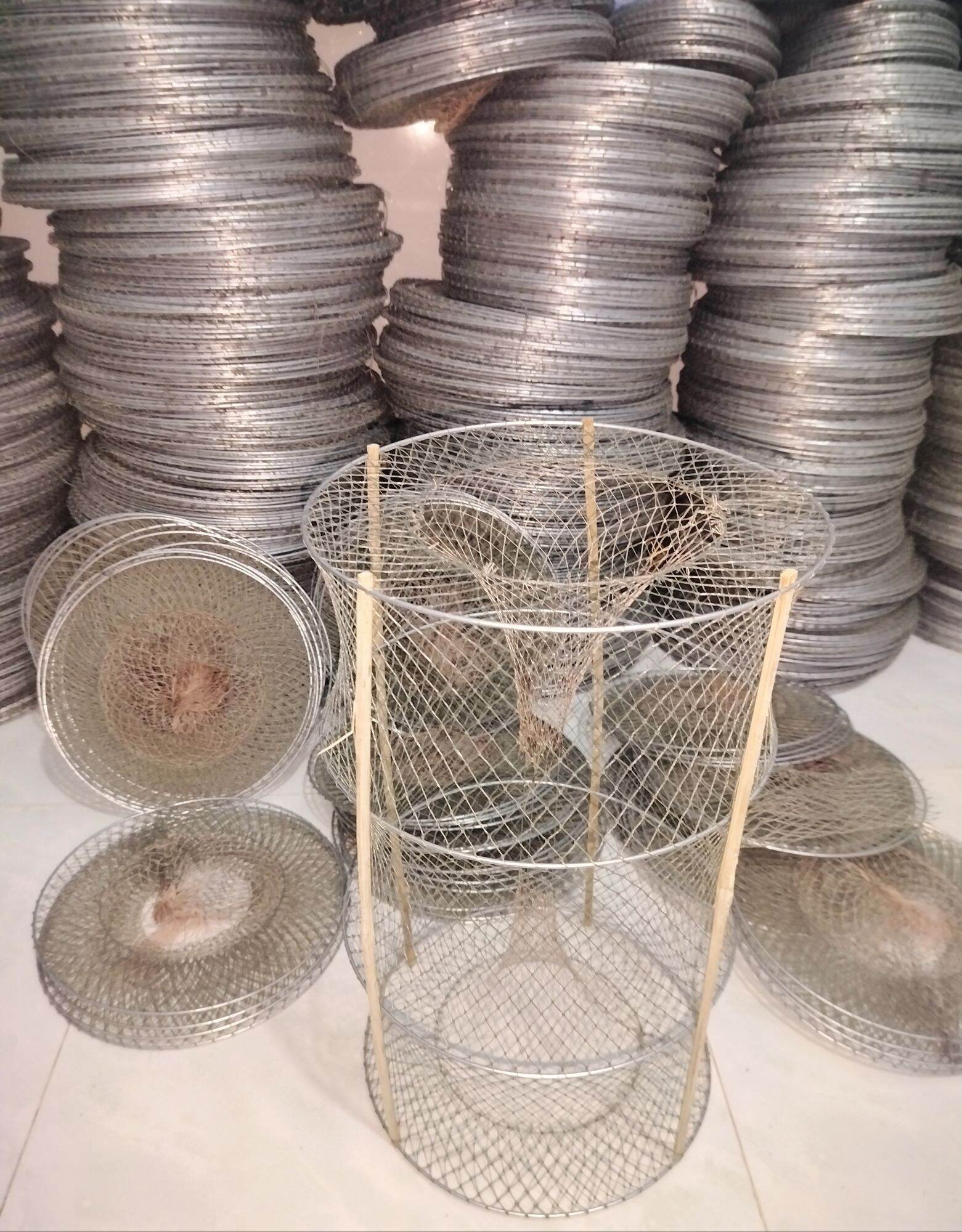 Lờ cá lóc cải tiến vành sắt 32*53
