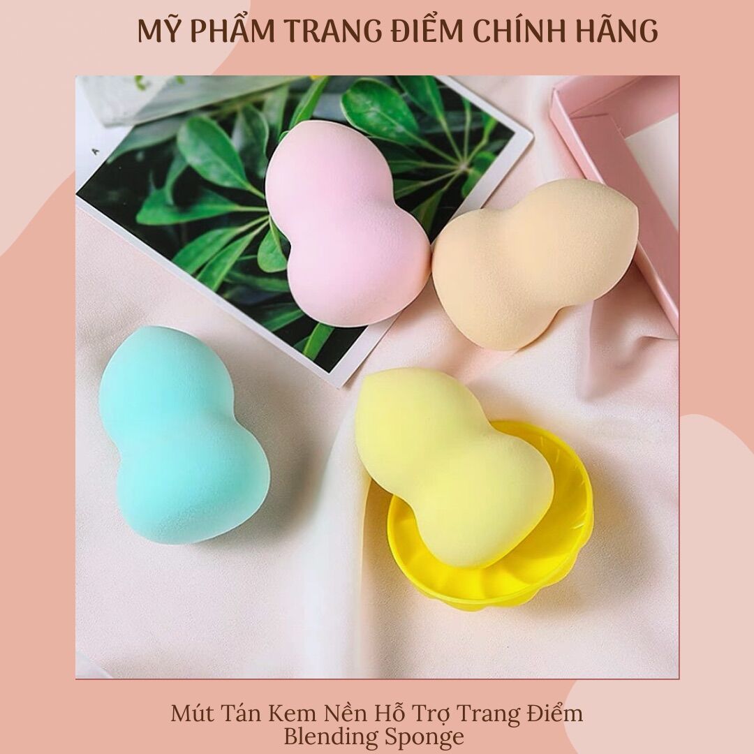 Bông mút tán kem nền hỗ trợ trang điểm - blending sponge