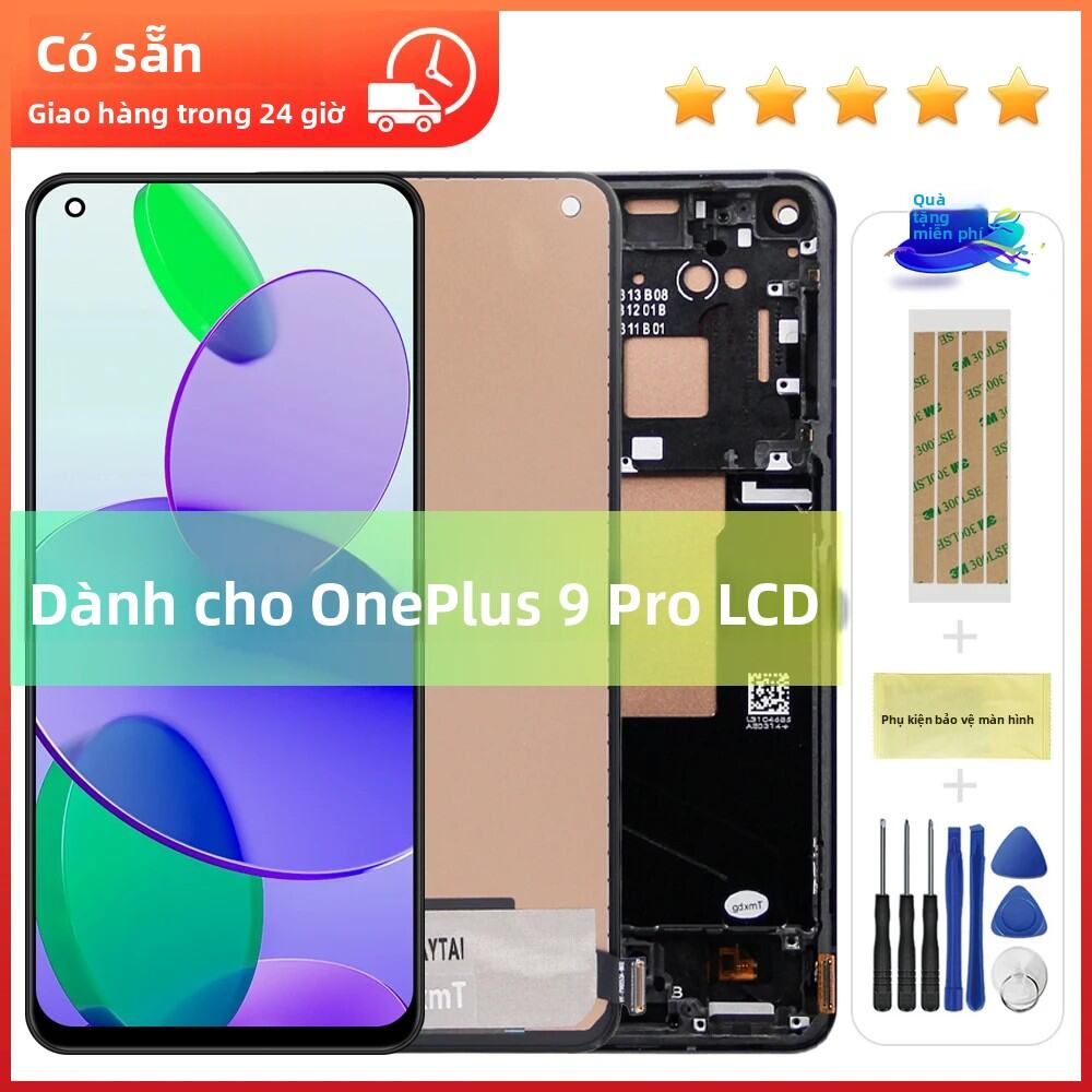 OnePlus 9 Pro TFT LCD Display Bộ Phận Thay Thế Màn Hình Cảm Ứng Tương Thích Với LE2121 LE2125 LE2123