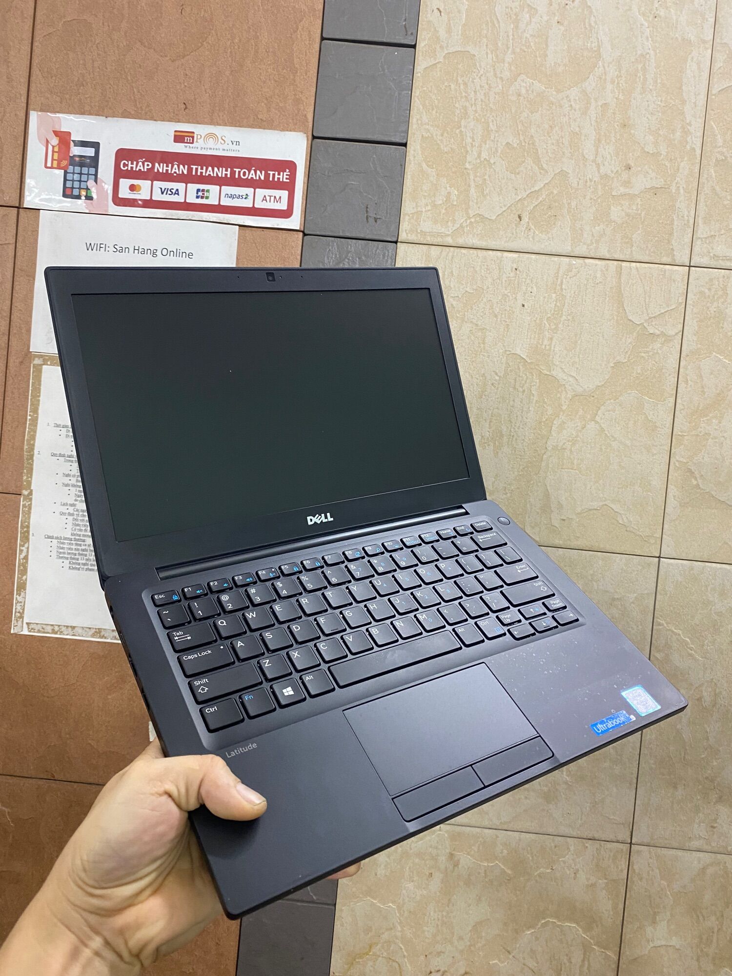 Laptop cũ dell latitude e7480 i7 6600u ram 8gb ssd 256gb 14 inch fullhd 1920*1080