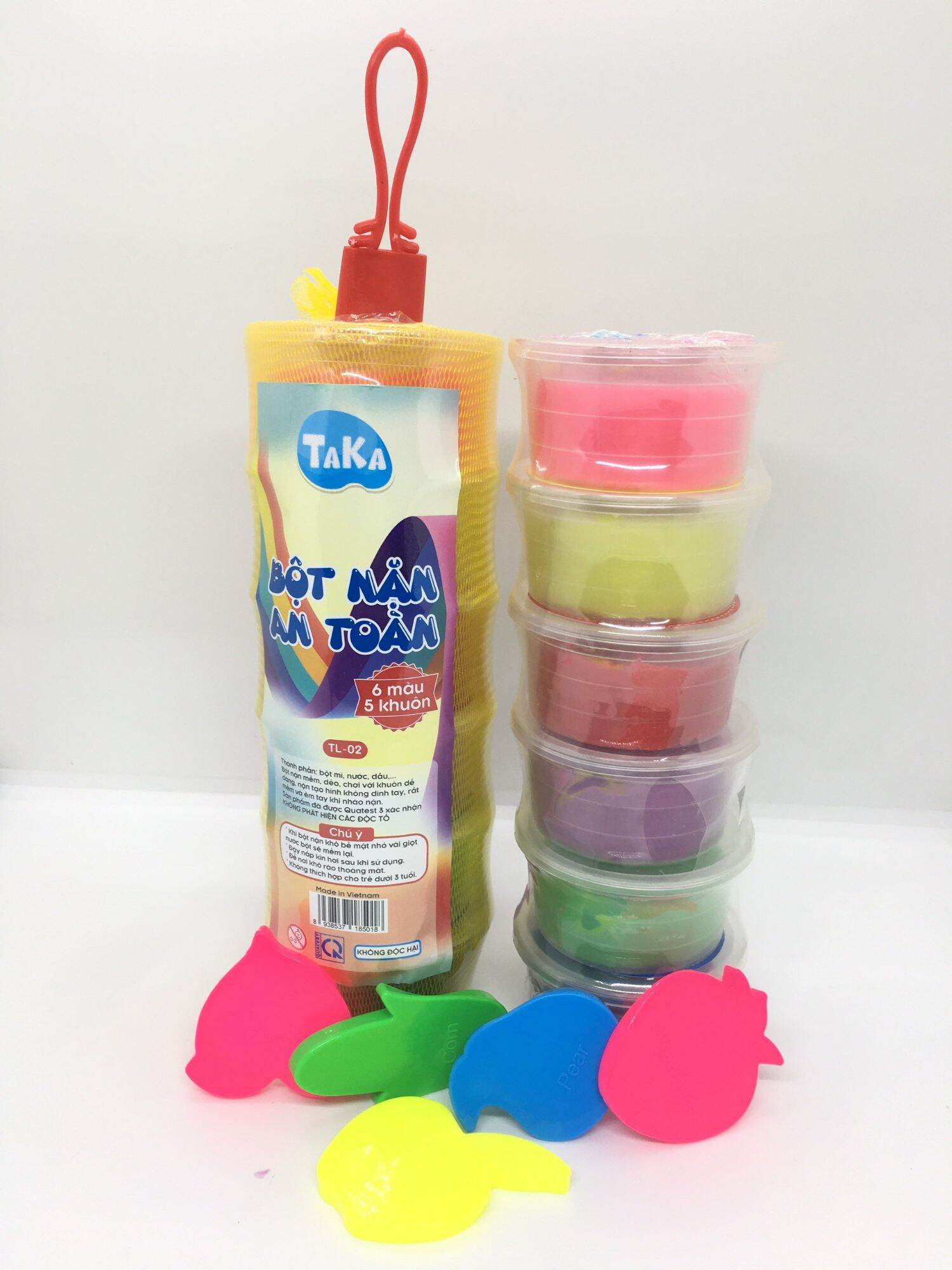Đất nặn an toàn ,tặng khuôn cho bé