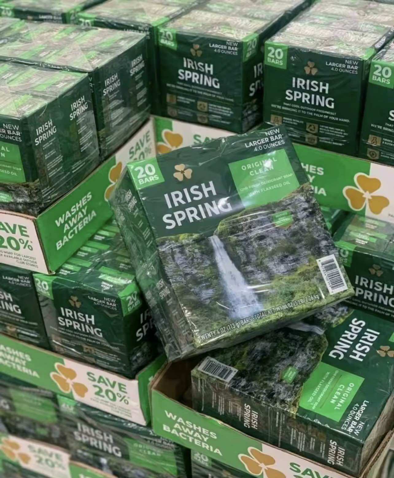 [HCM] XÀ BÔNG IRISH SPRING CỦA MỸ 113g