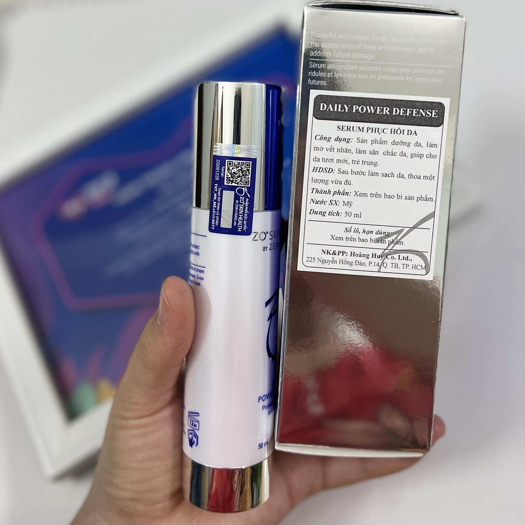 [hàng cty - tem] Kem phục hồi da DAILY POWER DEFENSE Z0