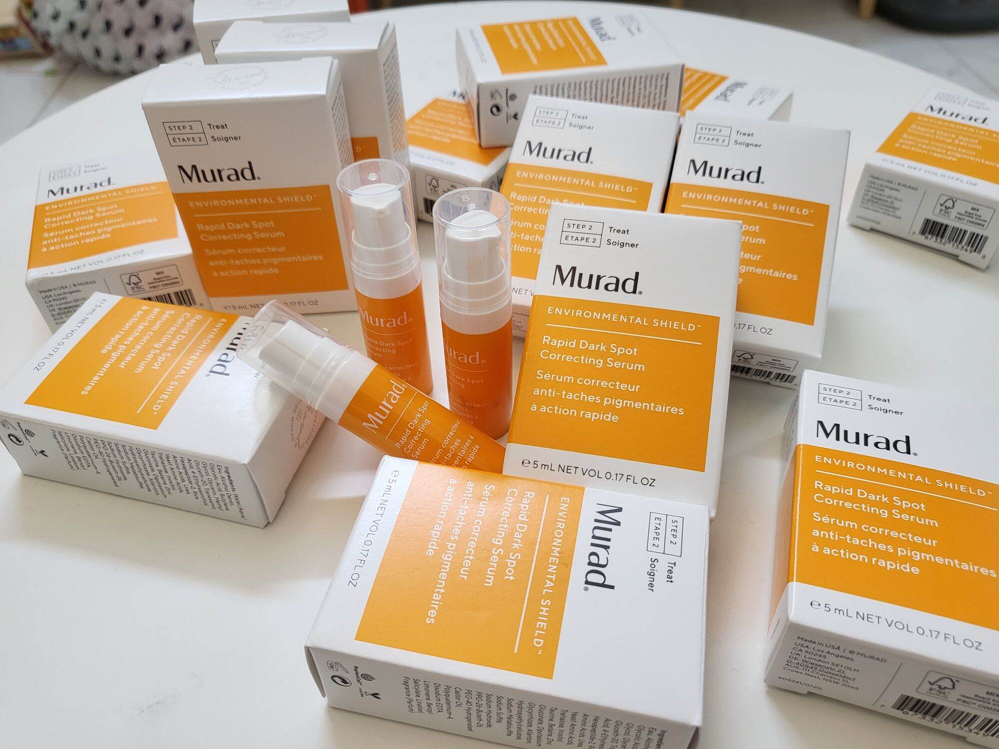Serum làm sáng đều màu da Mu.rad Rapid Dark Spot Correcting 5ml