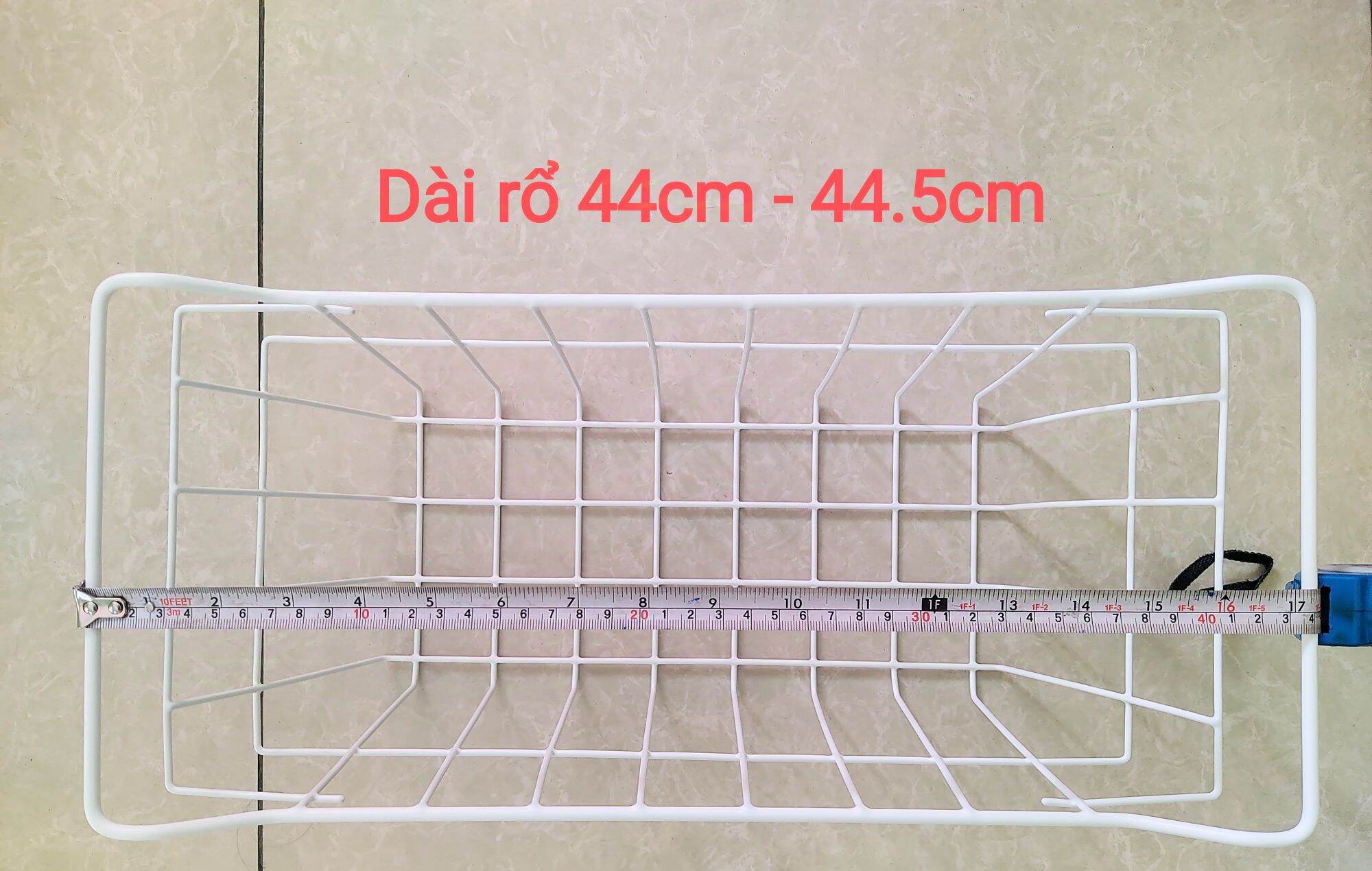 Rổ tủ đông D44*R20*C21cm, miệng rổ 41.5cm (2 rổ)