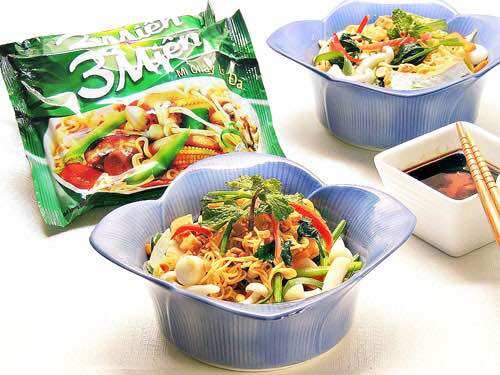 Thùng mì 3 Miền chay lá đa 30 gói 65