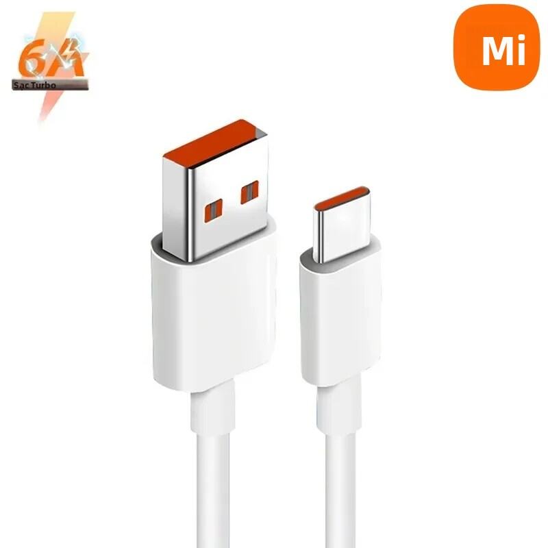 Cáp USB Type C Chính Hãng Xiaomi 120W 67W Turbo Fast Charger Dành Cho Mi 13 12T Pro 12 11 Ultra Poco