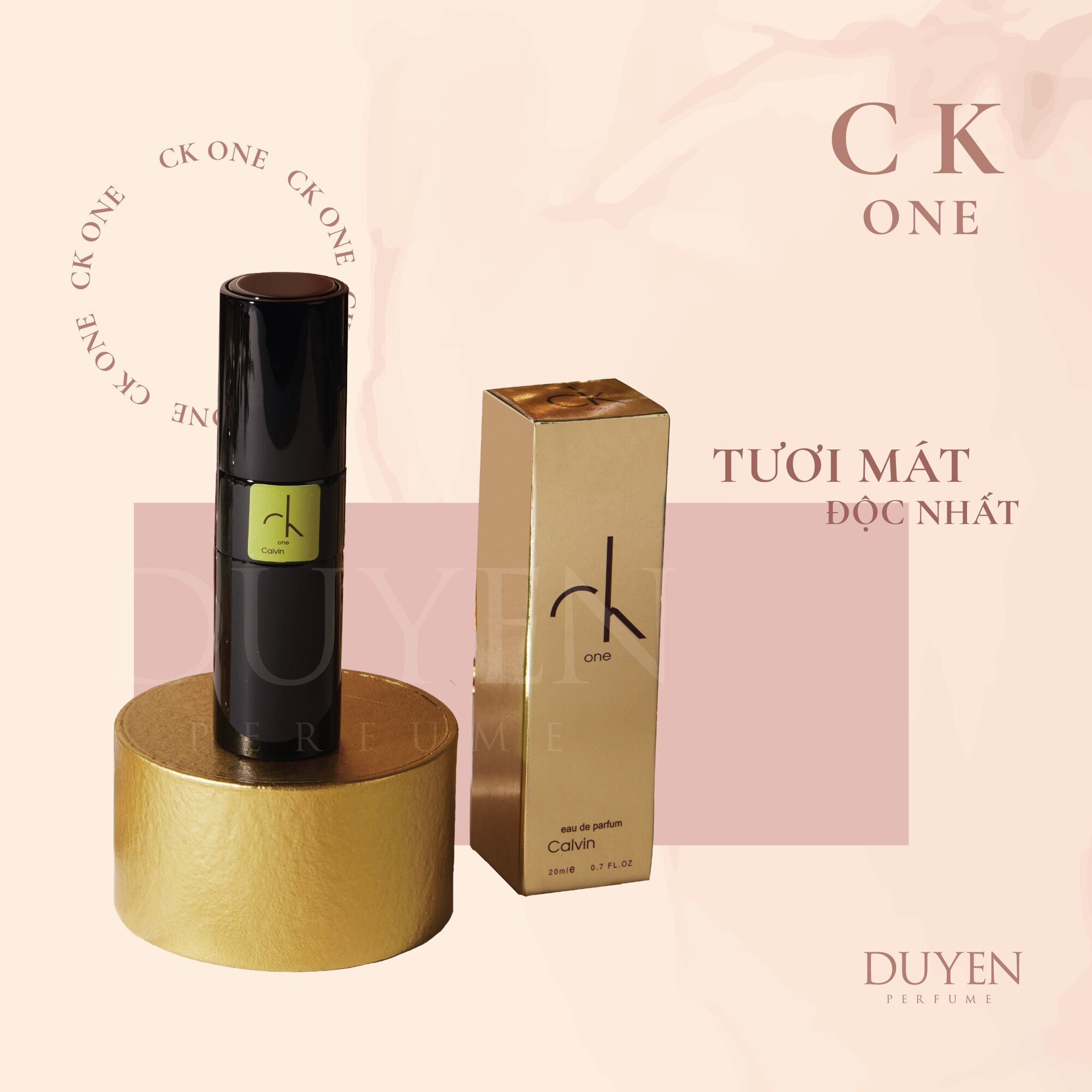 duyenperfume - Nước hoa mini 20ml CK ONE (unisex)