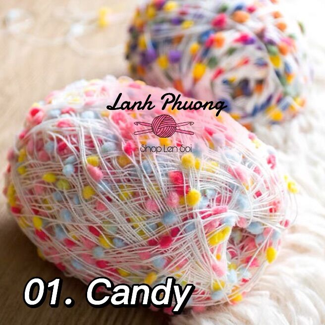 Len pom pom color 50g