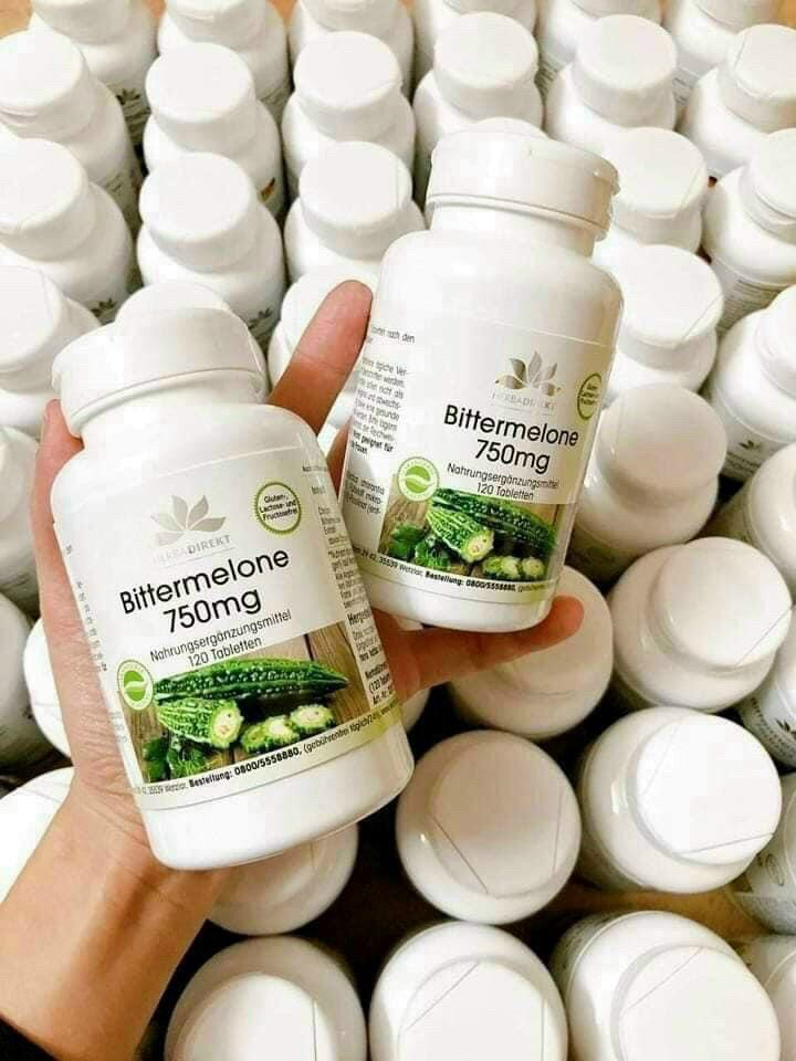 VIÊN UỐNG TỪ MƯỚP ĐẮNG WARNKE BITTERMELONE 750MG HỖ TRỢ GIẢM CÂN, GIẢM TÍCH MỠ THỪA | Lazada.vn