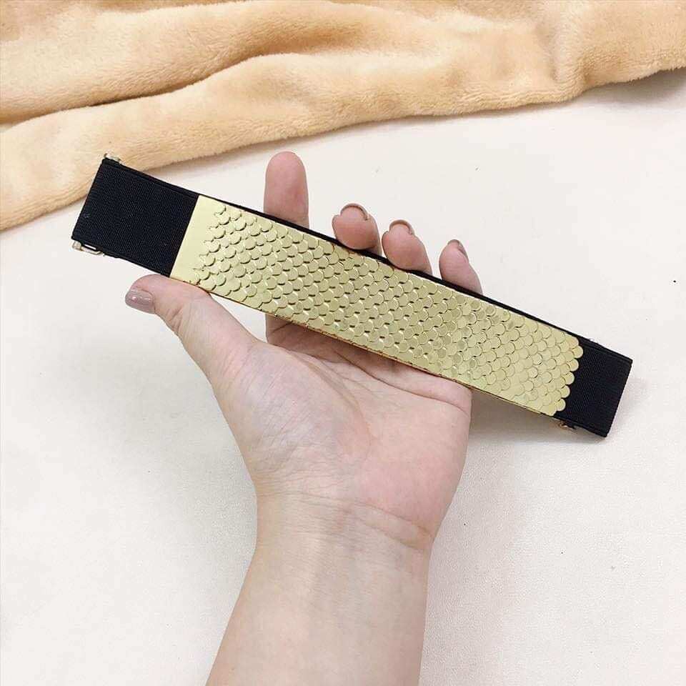 Đai váy vảy cá vàng 3cm