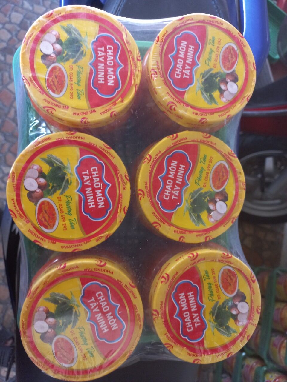 Chao môn phương tâm tây ninh 800g mam 6 hủ
