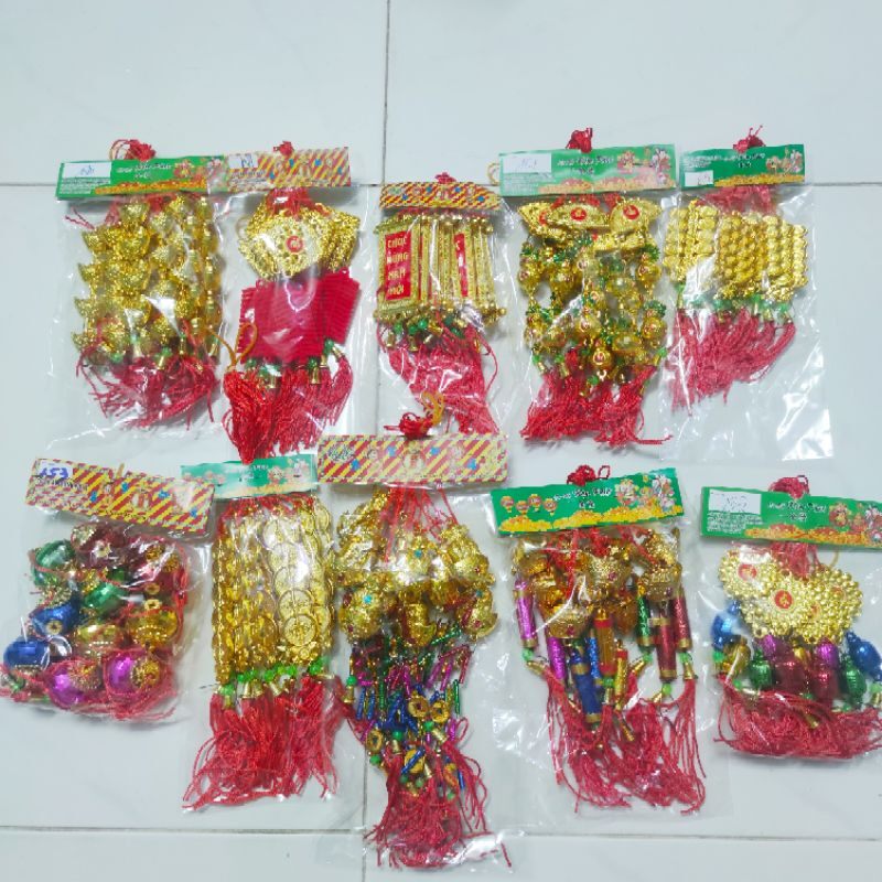 Set 10 dây liễng trang trí mai đào tết