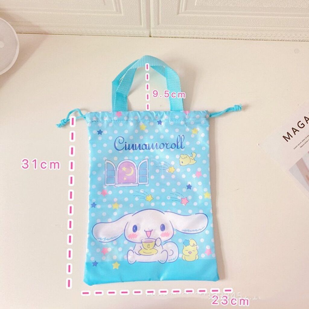 Túi dây rút Hello Kitty - Doraemon Doremon