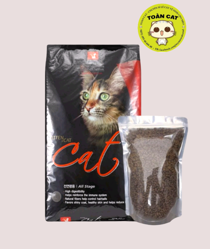 [HCM]Thức ăn mèo CATSEYE -  Nhập khẩu Hàn Quốc Túi 1kg