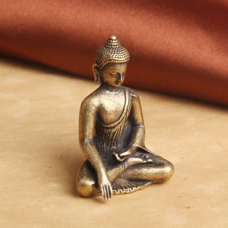 Tượng đồng mini phong thuỷ hình phật