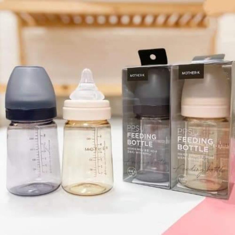 Bình sữa mother-k ppsu hàn quốc chính hãng 180ml/280ml