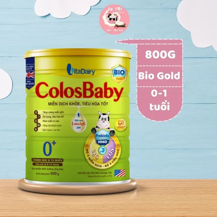 Sữa bột colosbaby bio gold 0+ lon 800g  0 - 1 tuổi - ảnh sản phẩm 3