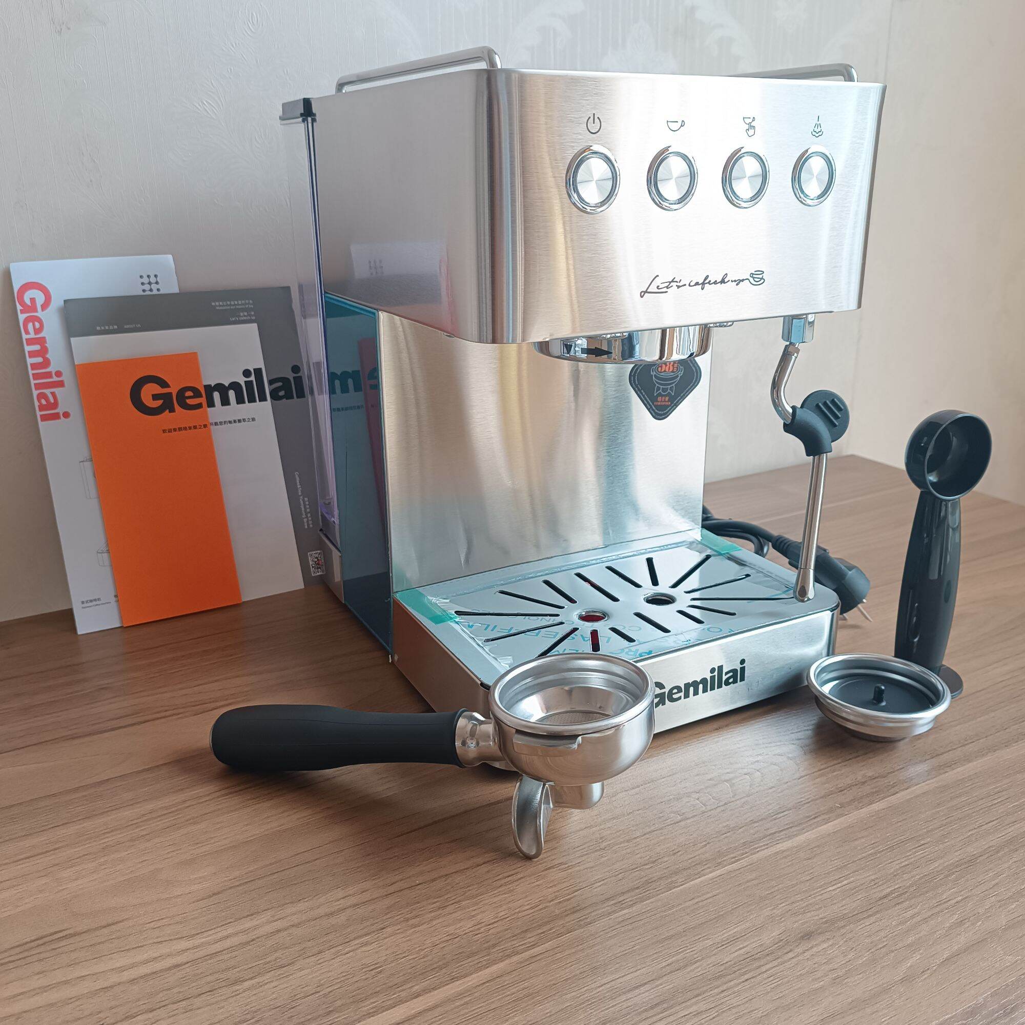 Máy Pha Cà Phê GEMILAI CRM 3005E - Chuẩn vị Espresso - sang trọng