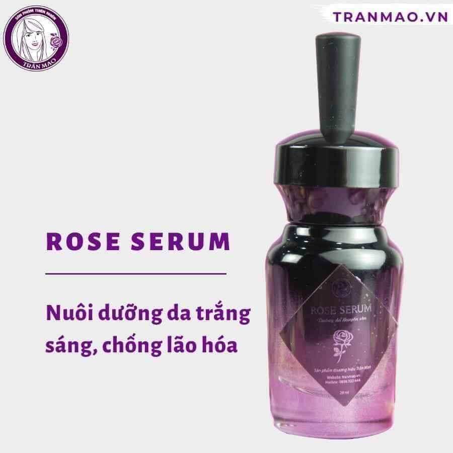 Serum dưỡng da Trần Mao - Rose serum - mờ thâm nám nếp nhăn