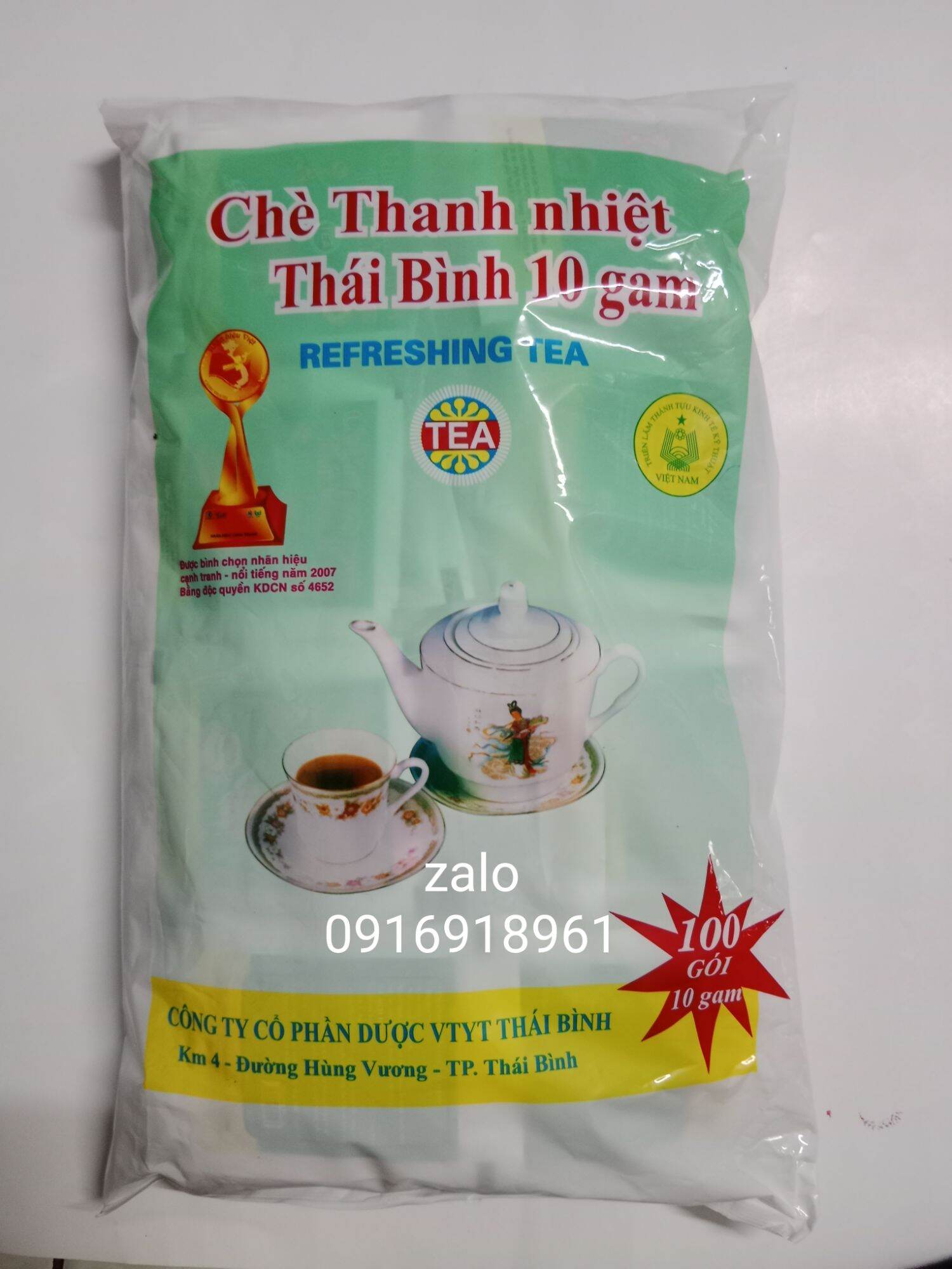 Chè Thanh Nhiệt Thái Bình/ lựa chọn cho sức khỏe/