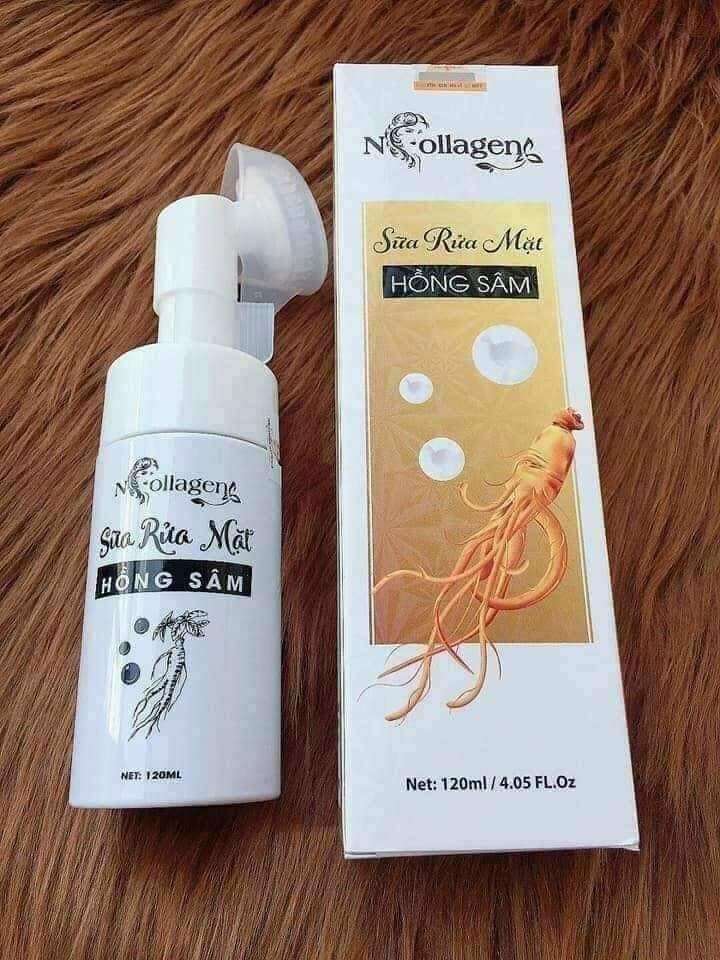 [HCM]sửa rửa mặt hồng sâm