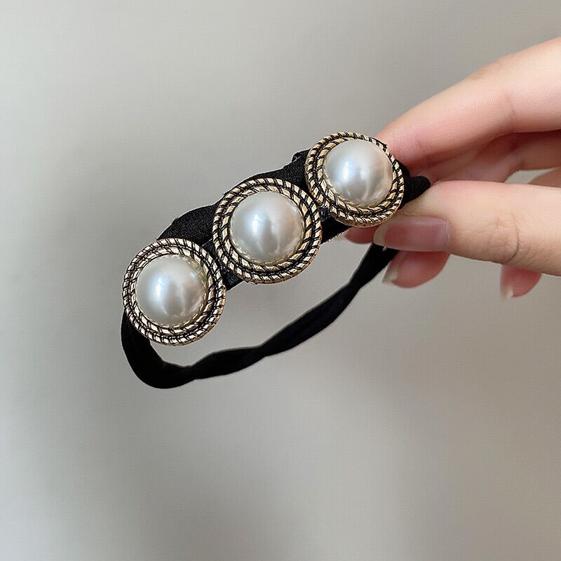 Đồ cột tóc dụng cụ búi tóc quấn dẻo phong cách Hàn Quốc