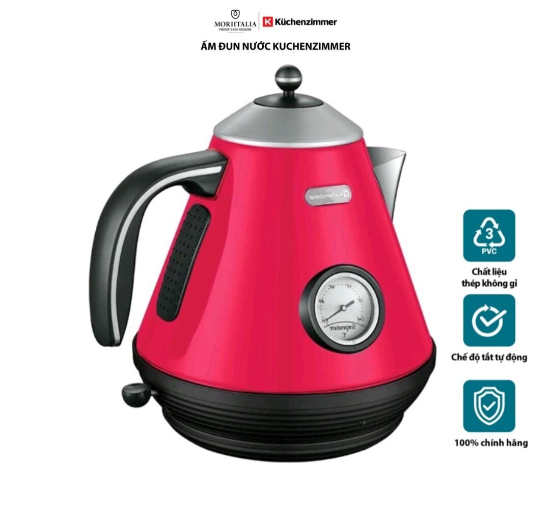 Kuchenzimmer 1.7 Liter Super Speed ​​Kettle - 3000242 Red