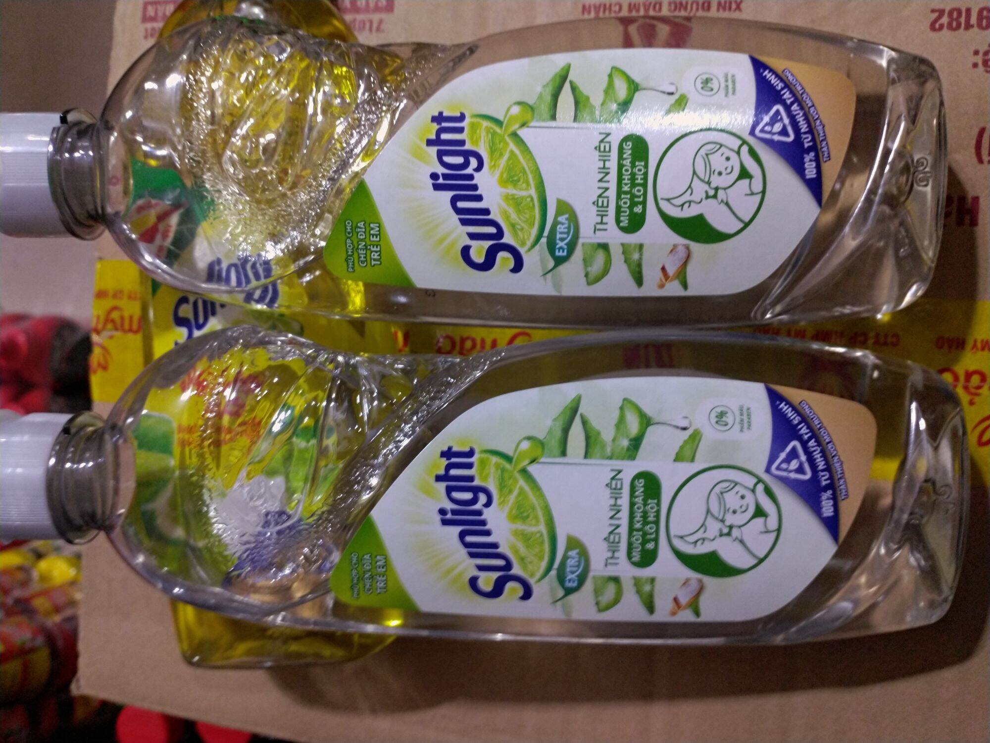 Nước rửa chén Sunlight thiên nhiên chai 750g