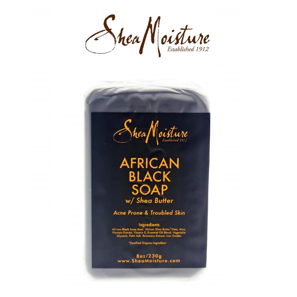 [HCM]Shea Moisture xà phòng đen Châu Phi African Black Soap